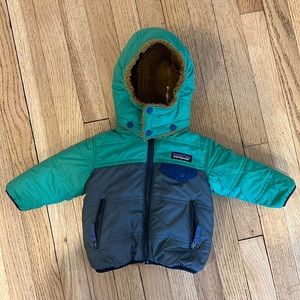 3-6m tribbles reversible Patagonia winter jacket